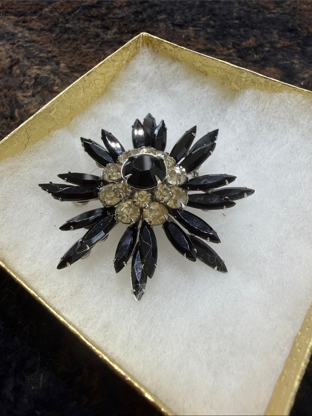 Judy Lee antique brooch